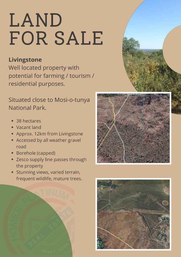 38 Hectares LAND FOR SALE Livingstone