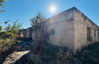 Residential plot for sale with unfinished structure